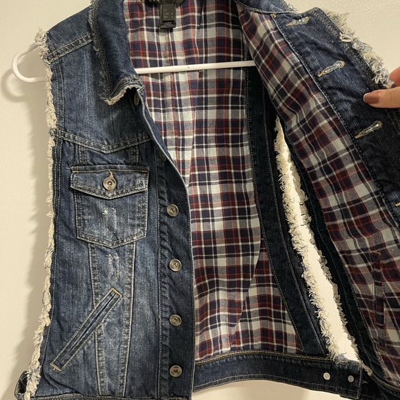 Mango denim vest - Picture 5 of 8